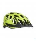 CASCO LAZER J1 AMARILLO FLASH CON LED