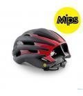 CASCO MET TRENTA MIPS NEGRO ROJ - Imagen 1