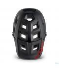 CASCO MET TERRANOVA NEGRO ROJO - Imagen 3