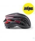 CASCO MET TRENTA MIPS NEGRO ROJ - Imagen 2