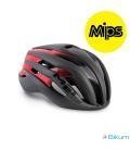 CASCO MET TRENTA MIPS NEGRO ROJ - Imagen 3